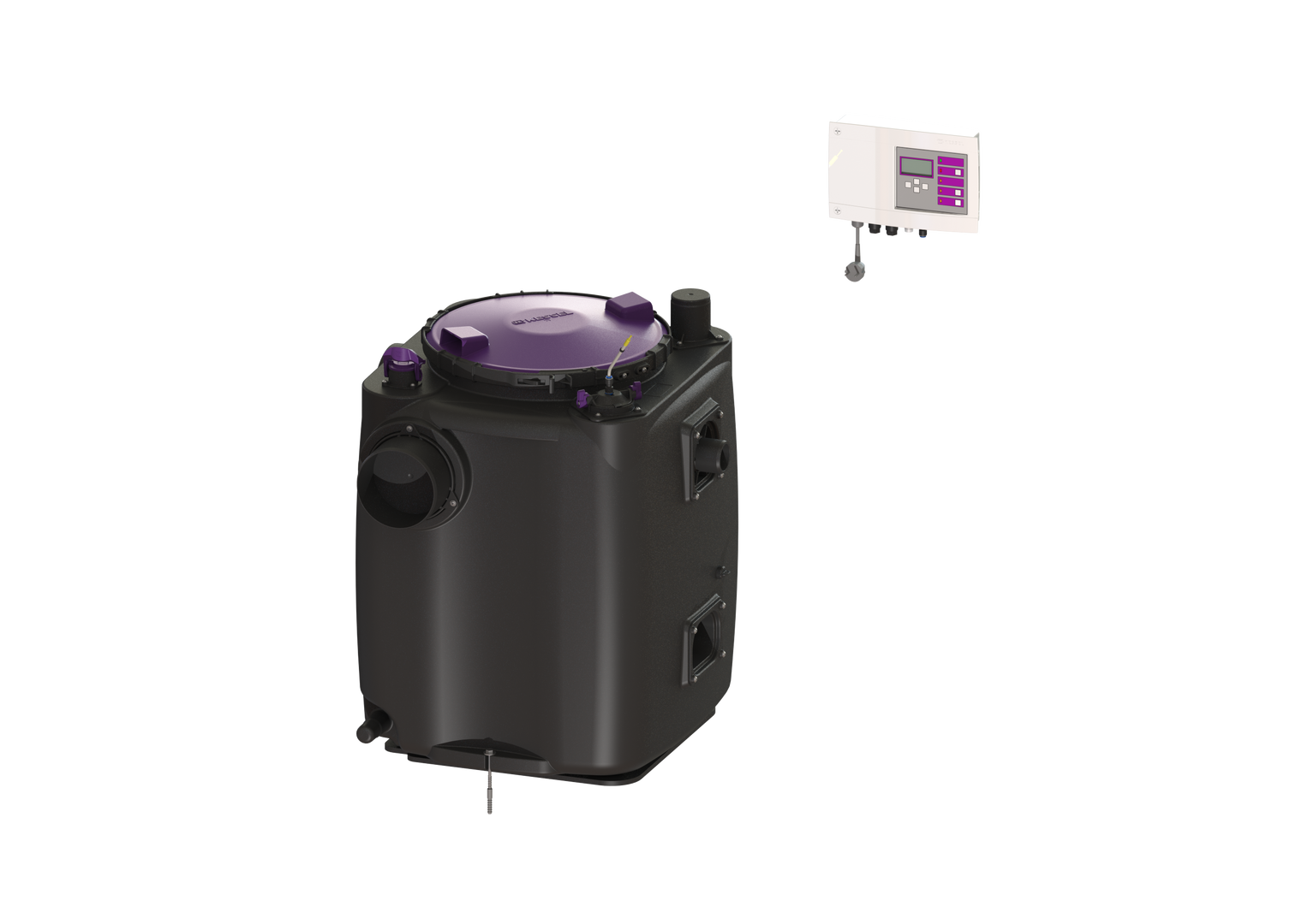 KESSEL-Hebeanlage Aqualift 200 Duo, GTF 600, freie Aufstellung, resist.