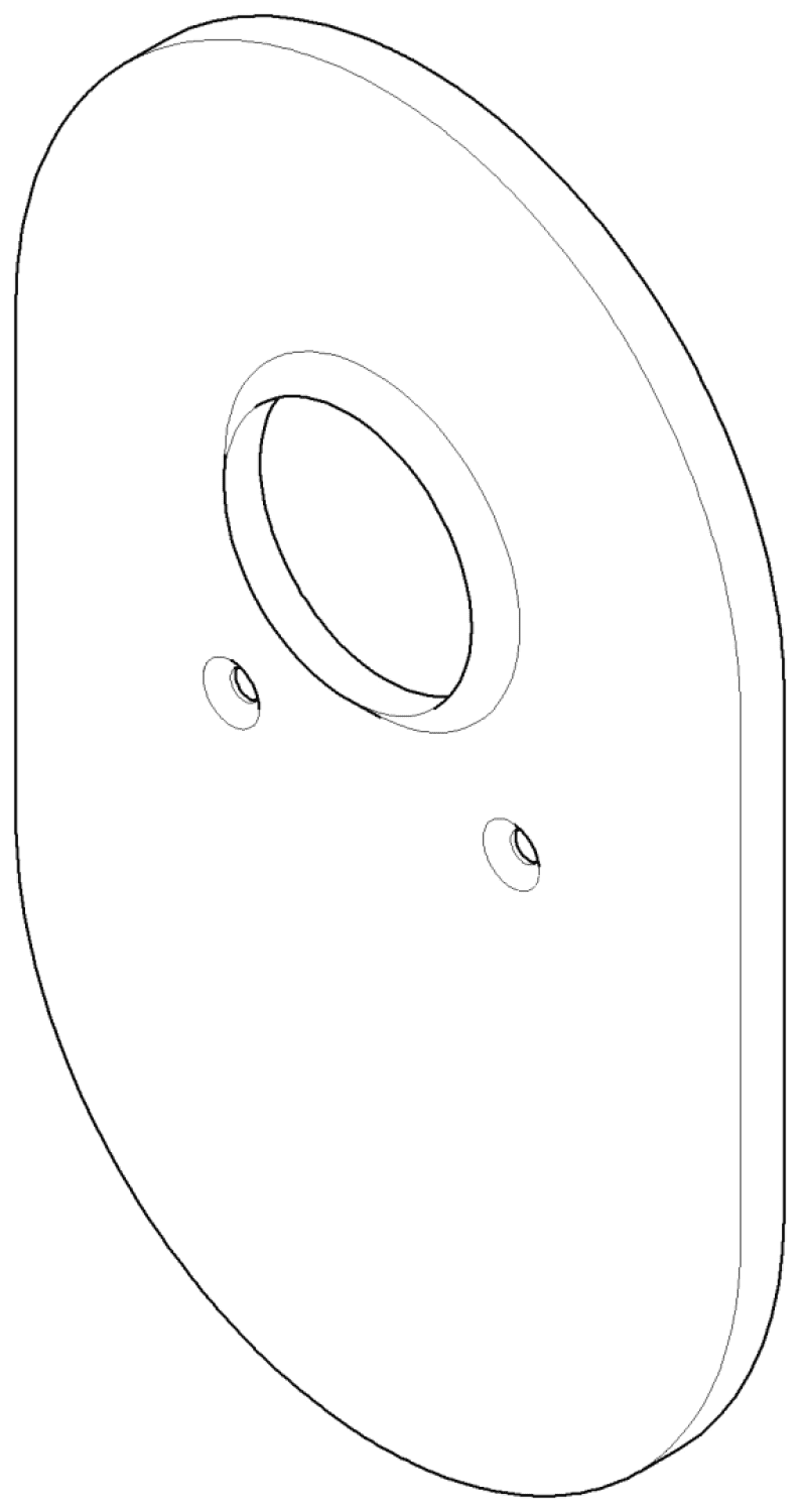 DO Abdeck. o.Mengenregulier. ERSATZTEILE 90110205700 151 x 241 x 16 mm Chrom