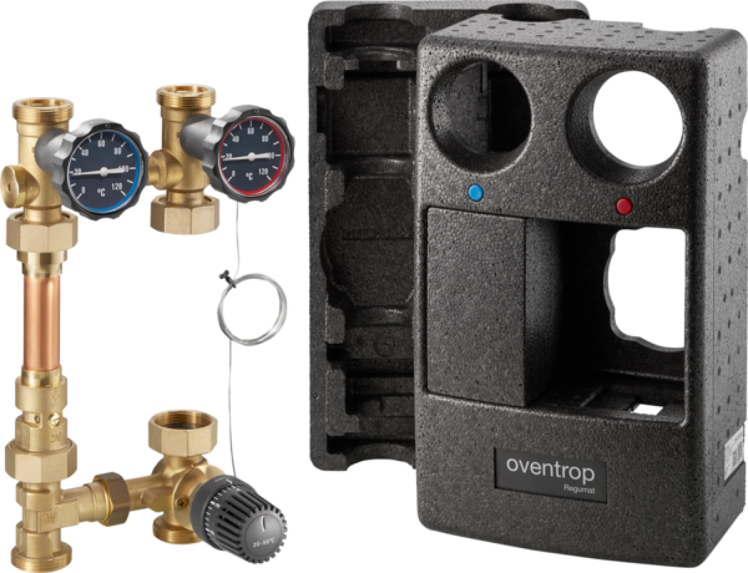 OVENTROP-Station Regumat F-180 DN 25, ohne Pumpe, ohne Pumpenkugelhahn