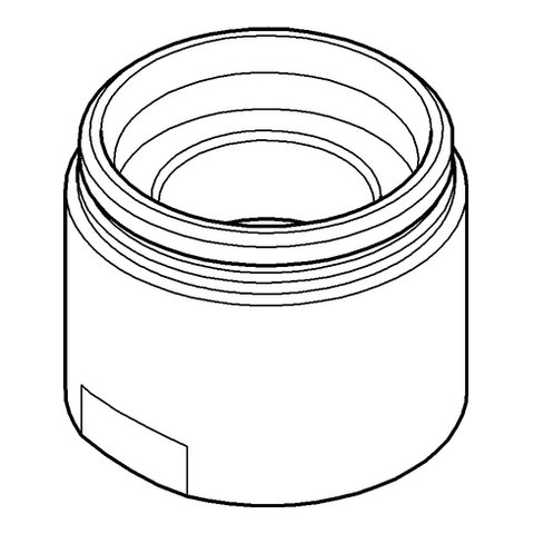 GROHE Strahlregler 48063 Außengewinde chrom