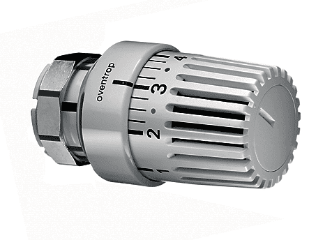 OVENTROP-Thermostat "Uni LV" 7-28 C, 0 * 1-5, Flüssig-Fühler, weiß