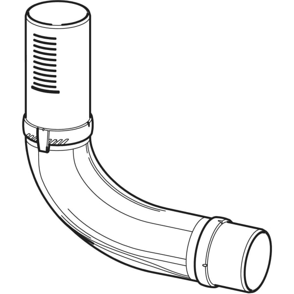 Geberit Silent-Pro BottomTurn Bogen MX d110