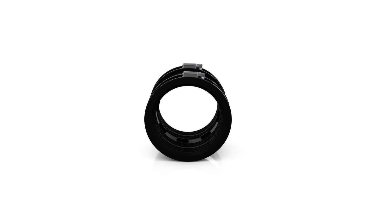 CR Schlauchadapter Typ 1 CDC 095 (80-95mm), bis 0,6 bar, EPDM / V2A CR Schlauchadapter Typ 1 CDC 095 (80-95mm), bis 0,6 bar, EPDM / V2A