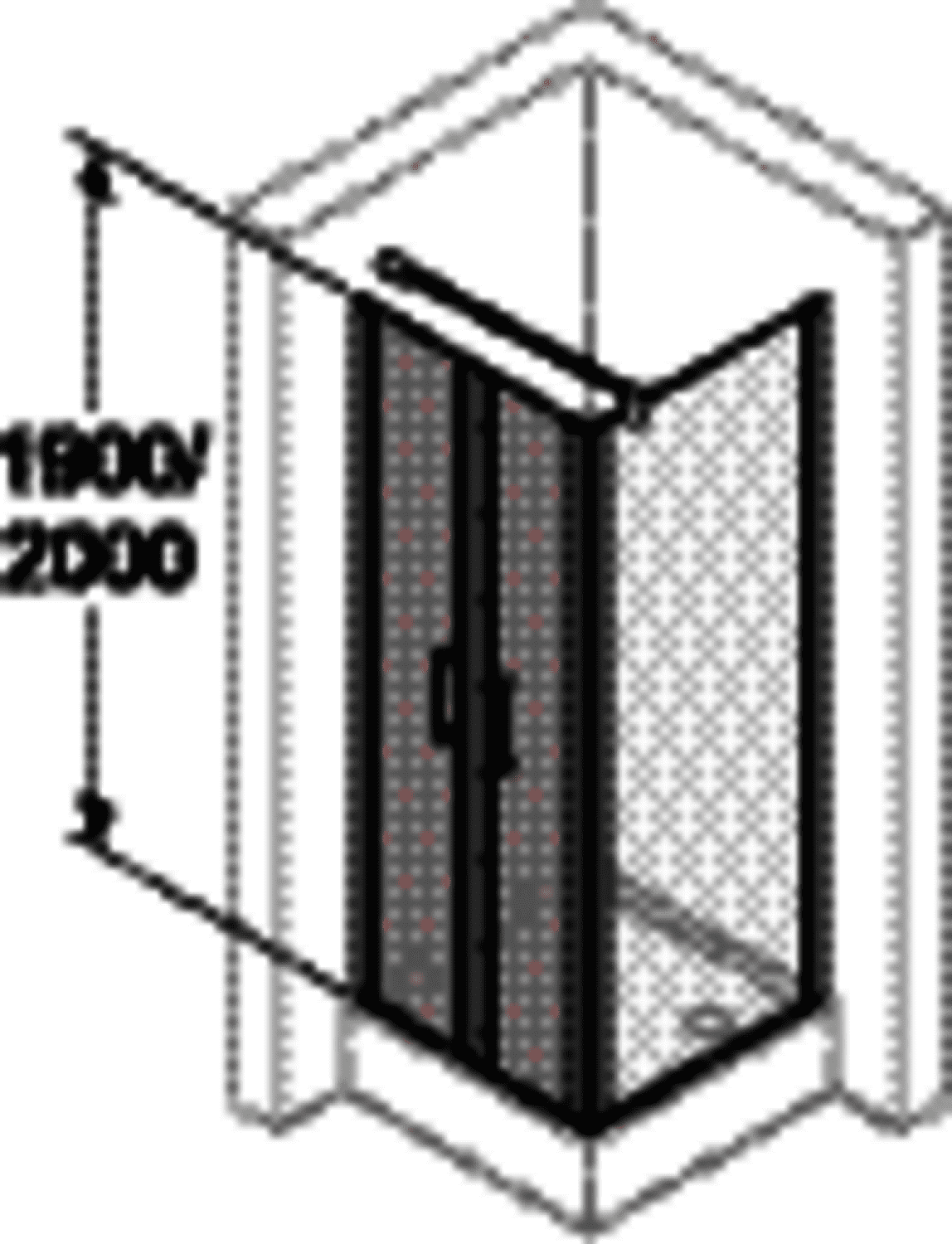 HP DA Classics 2 4-Eck PTS 80 H:2000 silber matt klar