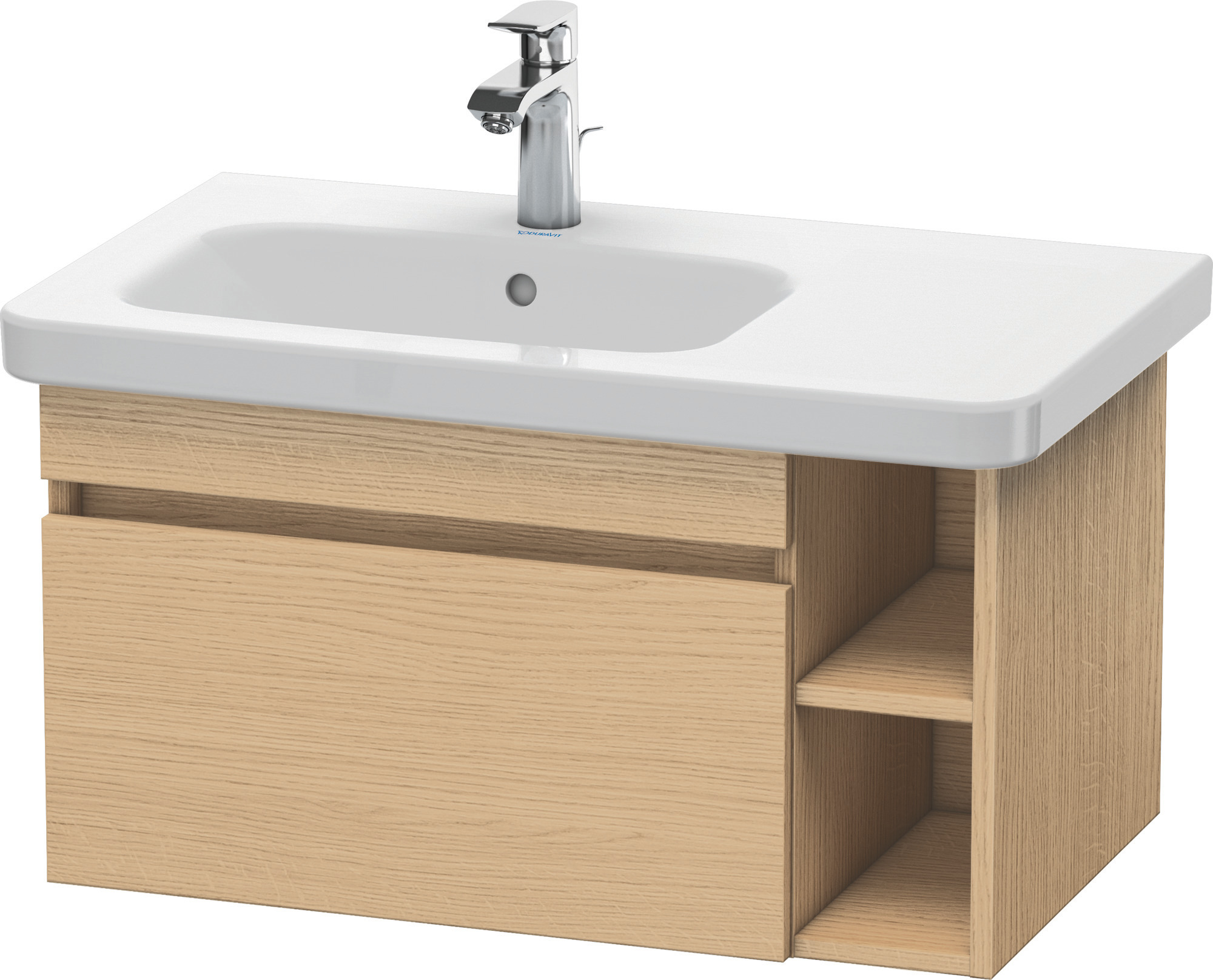 Duravit WTU wandh. DuraStyle 448x730x398mm 1Ausz.,232580, Eiche Natur