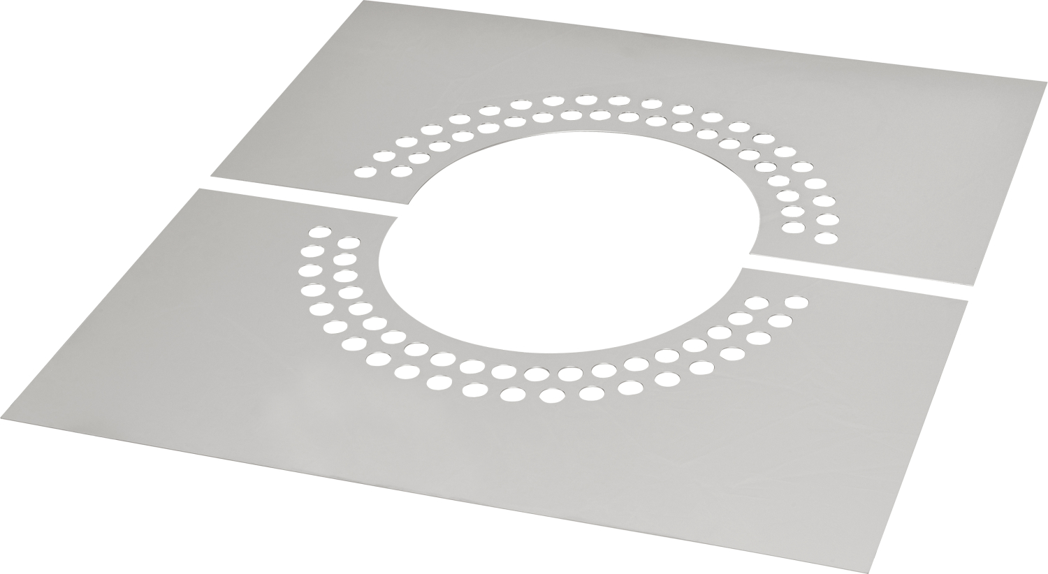 SEM VARIO II Abdeckblende 2-tlg 0grd HL DN 160 SEM VARIO II Abdeckblende 2-tlg 0grd HL DN 160