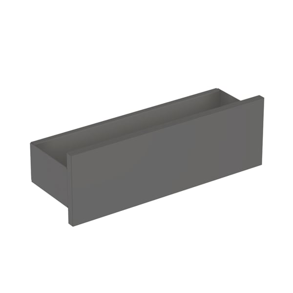 Geberit Smyle Wandablage, eckig 45x14,8x14,3cm, lava