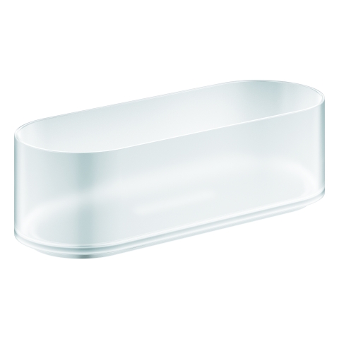 GROHE Duschablage Selection 41037 für Halter 41035 weißglas