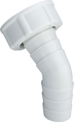 Viega Schlauchverschraubung 45 Grad 7968 in G1 x 20-24mm Kunststoff