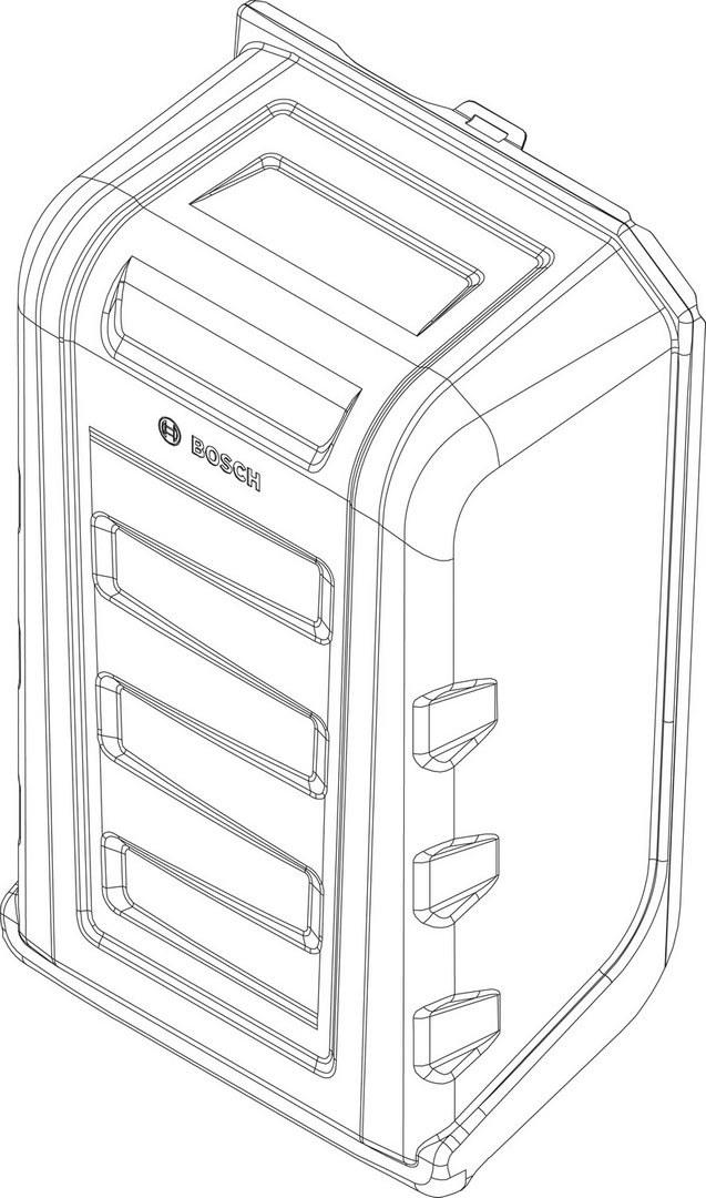 BOSCH Ersatzteil TTNR: 8737709144 Luftkasten Bosch