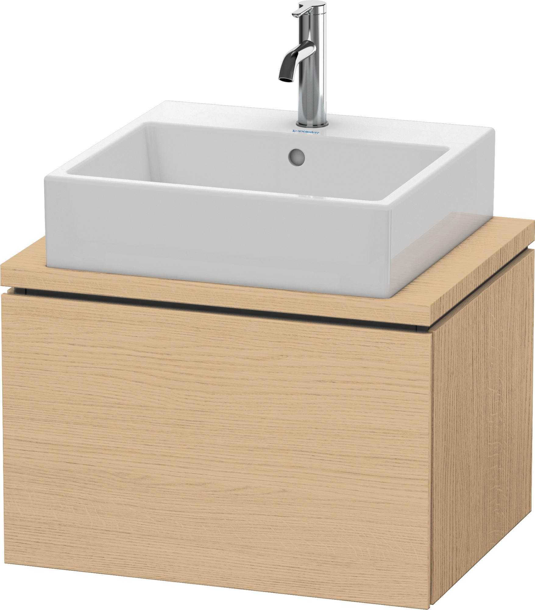 Duravit WTU f.Console Comp.L-Cube 400x620x477 1 Auszug, Eiche Natur