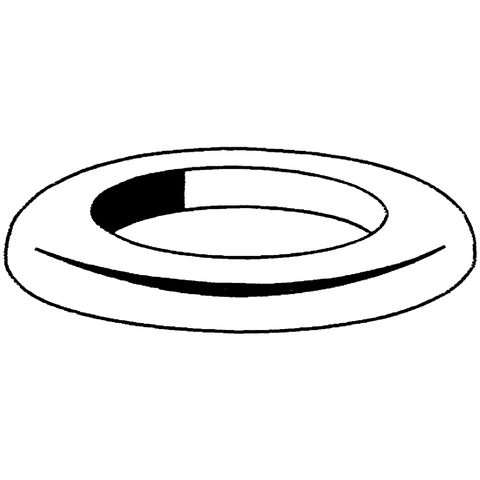 GROHE Rosette 45540 d:52mm chrom