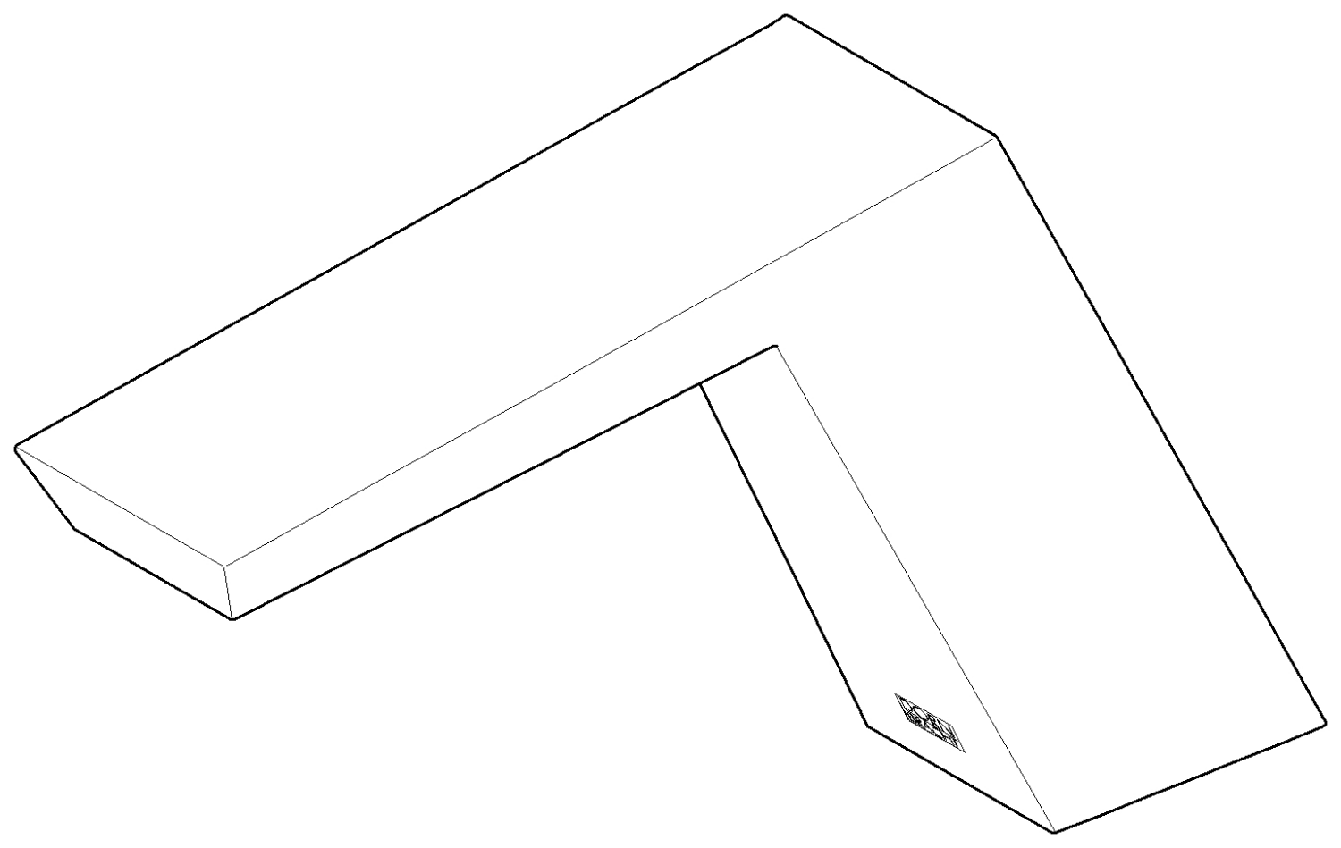 DO Auslauf ERSATZTEILE 09117303110 56,5 x 136,2 x 223,2 mm Chrom