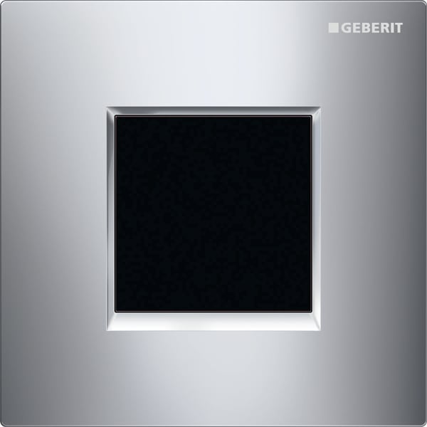 Geberit Typ 20 Abdeckplatte, eckig für UR-Strg. IR, chrom glänzend