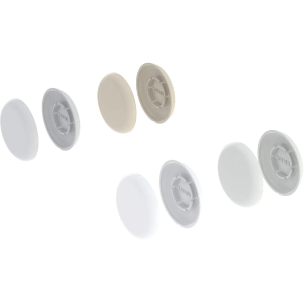 Geberit Set Deckkappen für Stand-WC und Stand-Bidet