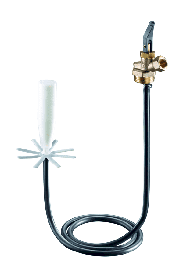 OVENTROP-Schwimm. Absaugung "Flexo-Bloc" f.Einstranganlagen, 1 1/2",Anschl.3/8"IG