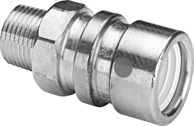Viega Übergangsstück mit SC Geopress 9611TW in 32mm x R1 1/2 Rotguss