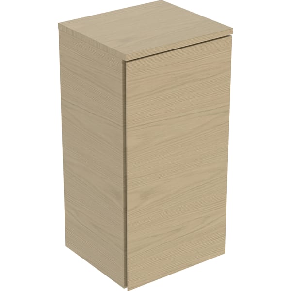 Geberit Renova Plan Seitenschrank mit 1 Tür 33x65x29,7cm, Eiche natur