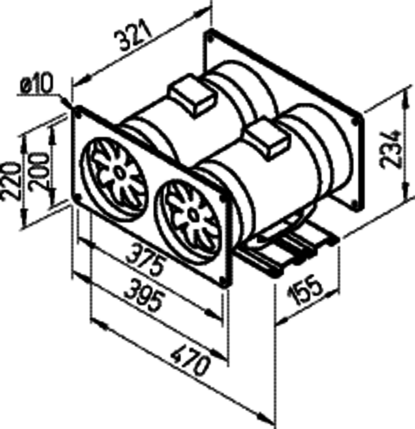Helios MVP 150 Multivent Parallel-Twin-Unit 1-PH