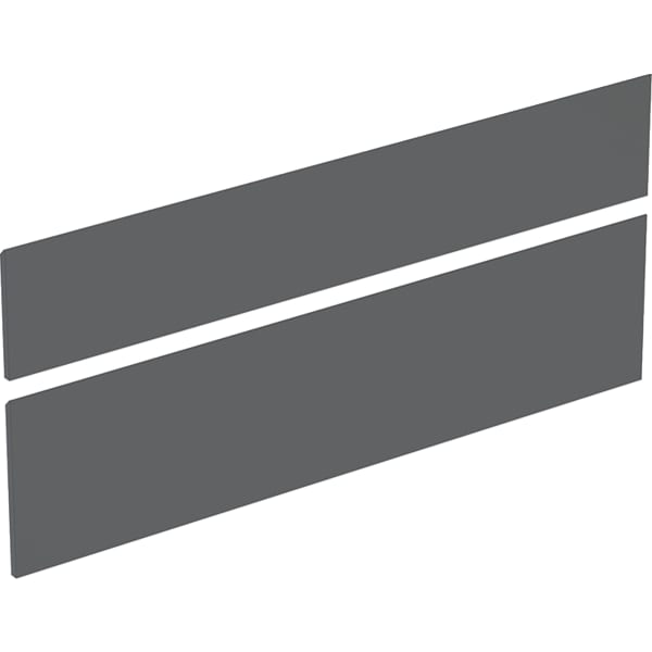 Geberit Set Schubladenfront f. US für DMWT B:130cm, lava matt