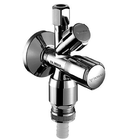 SCHELL Kombi-Eckventil COMFORT RV, RB, ASAG, 1/2", chrom