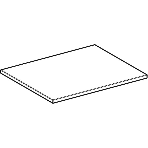Geberit Einlegeboden zu iCon Seitenelement T:24cm, weiß matt