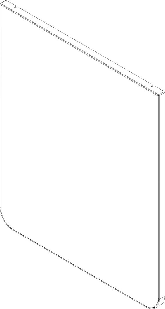 BOSCH Ersatzteil TTNR: 87186683110 Blende Glas Speicher weiß BOSCH Ersatzteil TTNR: 87186683110 Blende Glas Speicher weiß