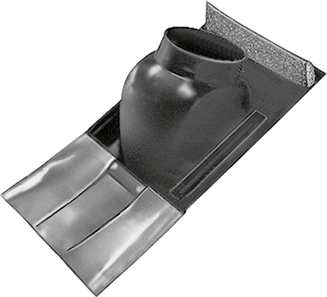 Wolf Universalpfanne Schrägdach 25-45Gr rotbraun, mit flex. Bleischürze unten Wolf Universalpfanne Schrägdach 25-45Gr rotbraun, mit flex. Bleischürze unten
