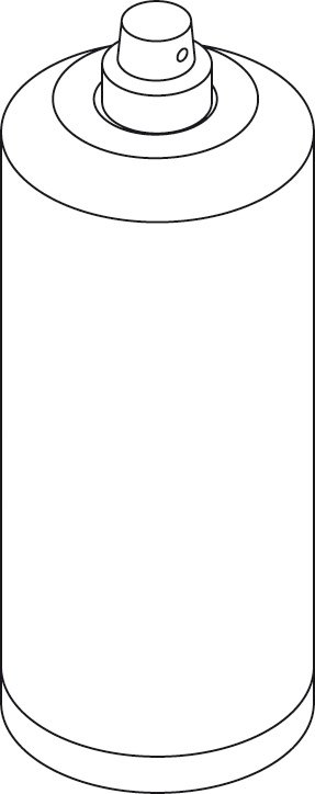 BOSCH Ersatzteil TTNR: 87185766340 Lacksprühdose RAL5015 150ml (himmelblau)