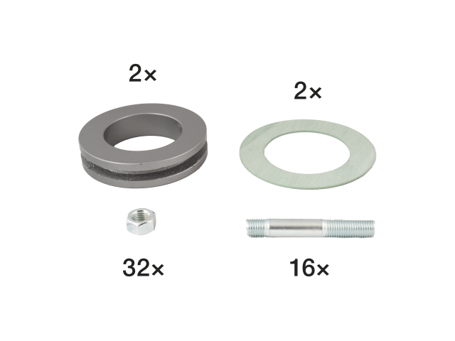 BIRAL Zubehör HLKKS Zwischenstück DN80, 60mm, PN16