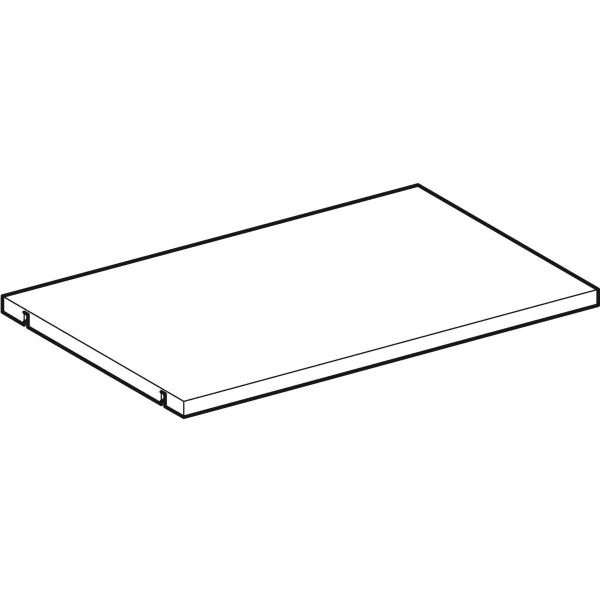 Geberit Einlegeboden für Renova Compact US für Waschtisch, Breite 50 cm, hellgrau