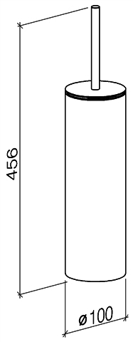 DO Toiletten-BG, Standmodell SERIENSPEZIFISCH 84910979 Platin