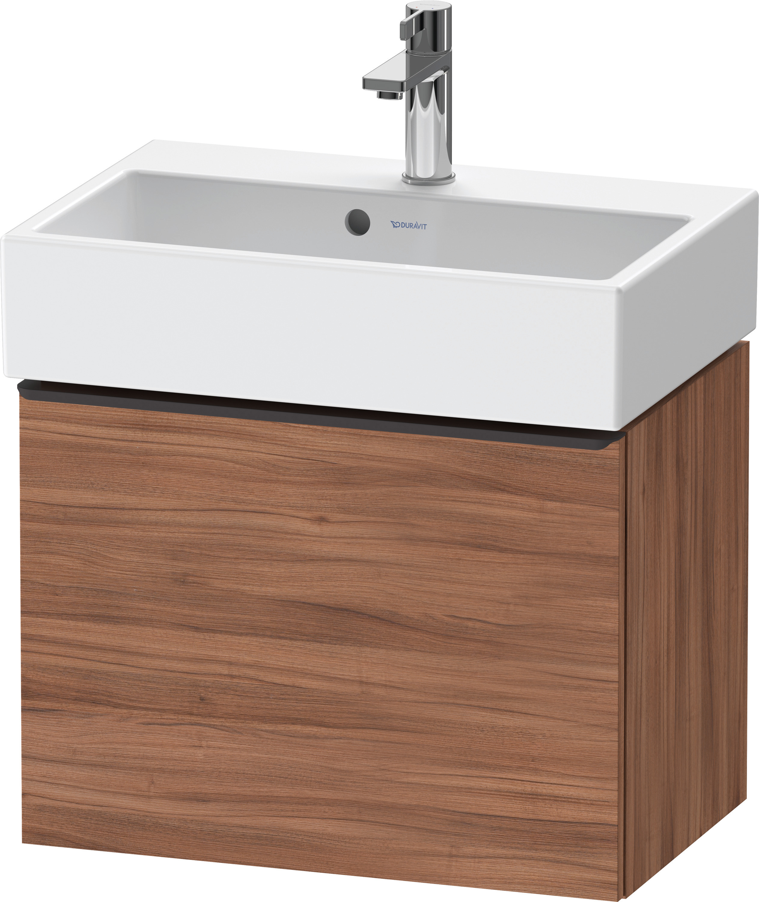 Duravit D-Neo WTU,Wandh,Ausz:1,Griff:Dia.Schw 584x372x440mm,Nussbaum Matt, Dekor