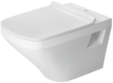 DU WC-Sitz DuraStyle ohne SoftClose Scharniere edelstahl, weiß