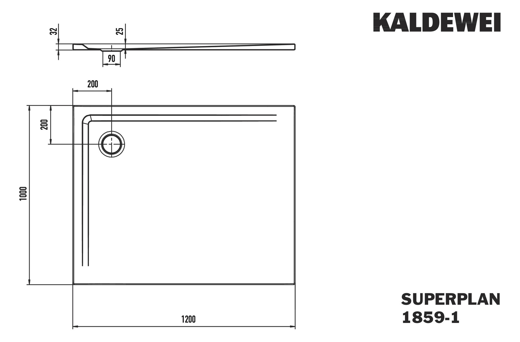KA DW SUPERPLAN Mod.1859-1,1000x1200mm, warm beige 20