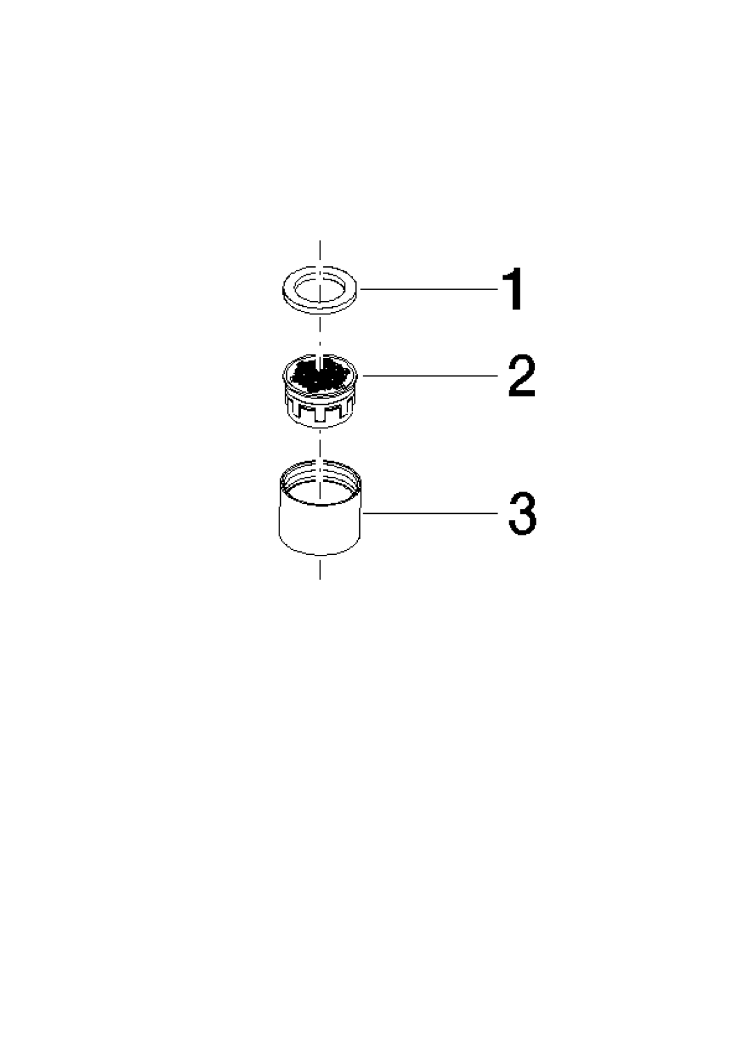 DO Luftsprudler ERSATZTEILE 90230100402 5,7 l/min. Platin gebürstet