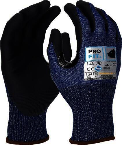 Schnittschutzhandschuhe Schnittstop Pro Gr.11 blau/schwarz EN 388 PSA II PRO FIT Schnittschutzhandschuhe Schnittstop Pro Gr.11 blau/schwarz EN 388 PSA II PRO FIT