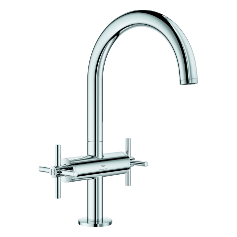 GROHE WT-Einlochbatterie Atrio 21144 DN15 L-Size Kreuz-Griff chrom GROHE WT-Einlochbatterie Atrio 21144 DN15 L-Size Kreuz-Griff chrom