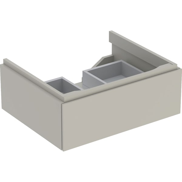 Geberit Xeno2 Unterschrank f. WT, 1 Schubl. 58x22x46,2cm, greige