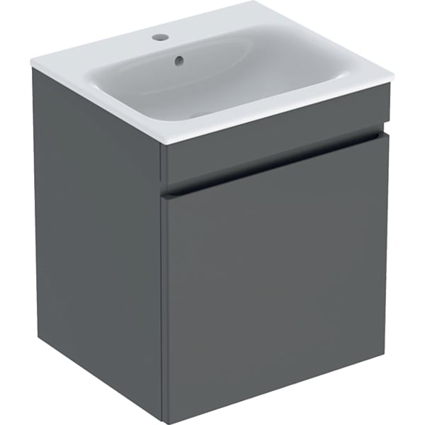 Geberit Renova Plan Set MWT m. US, 1 Schubl. 55x62,2x48cm, lava