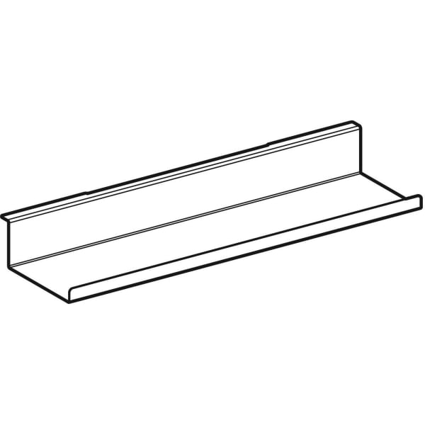 Geberit Wandablage, 45x5,5x13cm lava matt