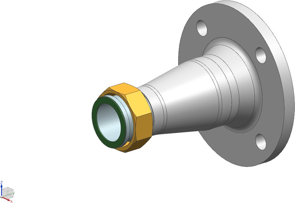 BOSCH Installationszubehör AP 6-1 Pumpenanschluss DN50 / PN 6 / G 1 1/2"