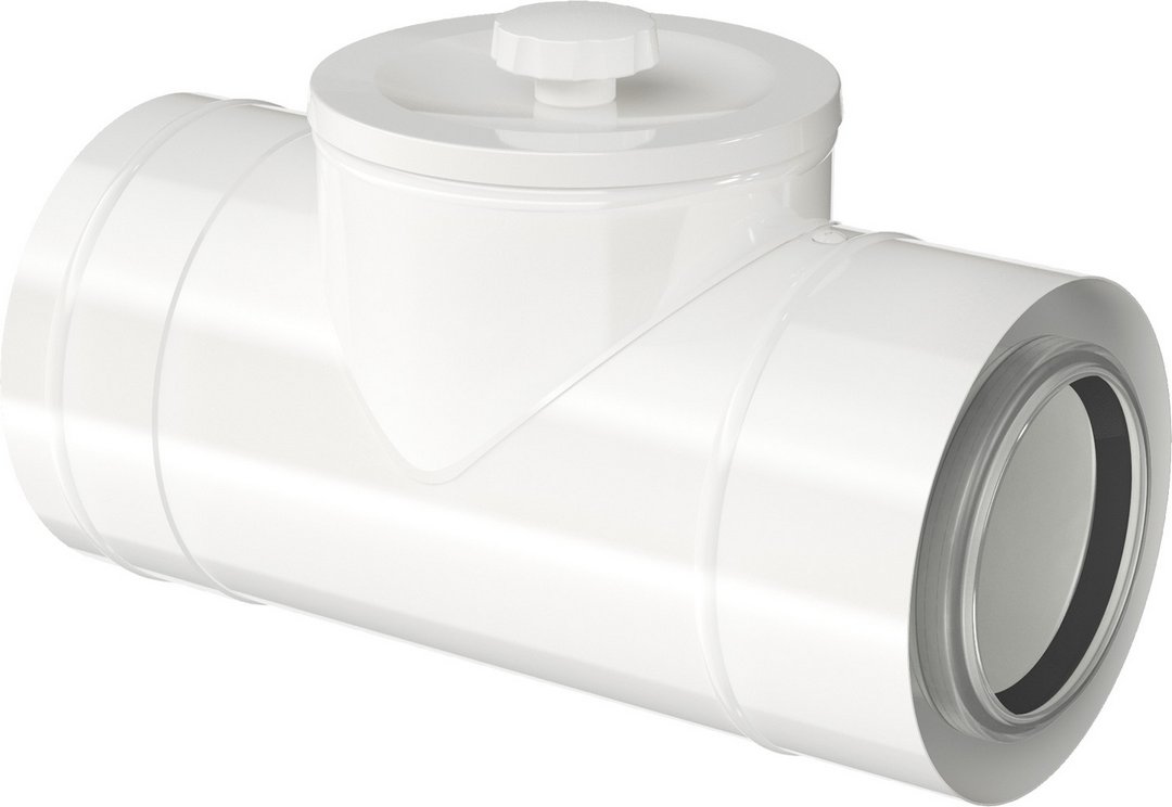 BOSCH Abgaszubehör FC-CR110 Rohr konz. mit Prüföffnung, d:110/160mm