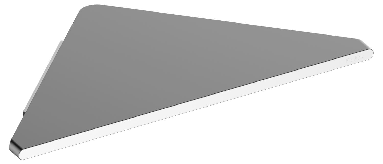 KEUCO Eckduschablage Edition 400 11557, Aluminium silber-eloxiert