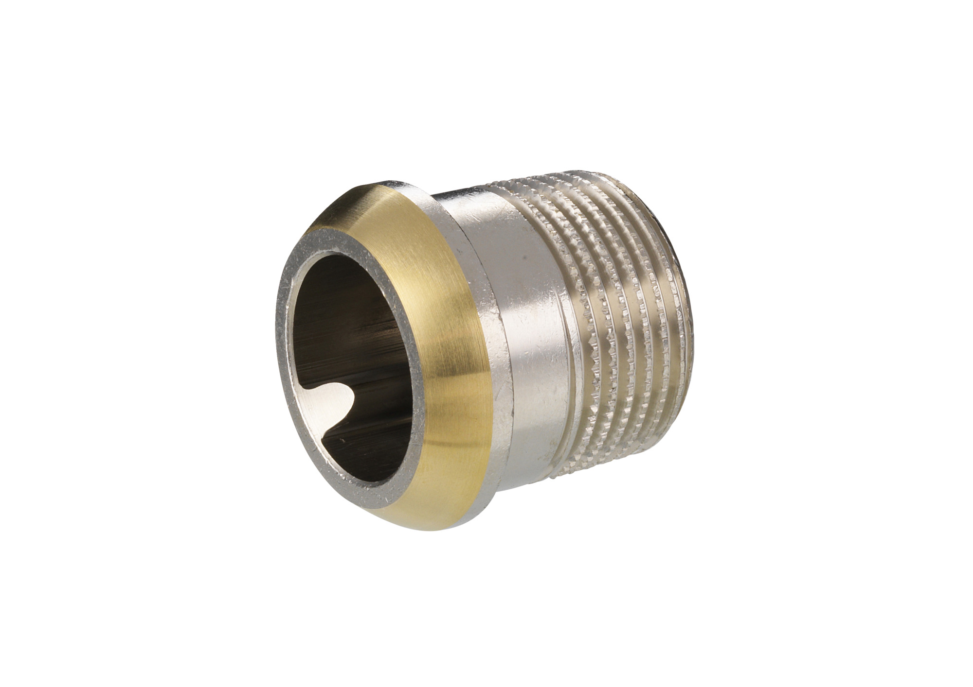 Danfoss Nippel kurz f,RA,RAV(L),RLV,AVDO R 1 gekürzt 4 mm, Gesamtlänge 35,5 mm