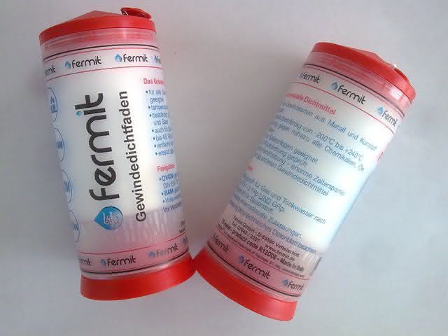 Fermit PTFE Fermit-Gewindedichtfaden Nr.24013, -200 Grad bis +240 Grad