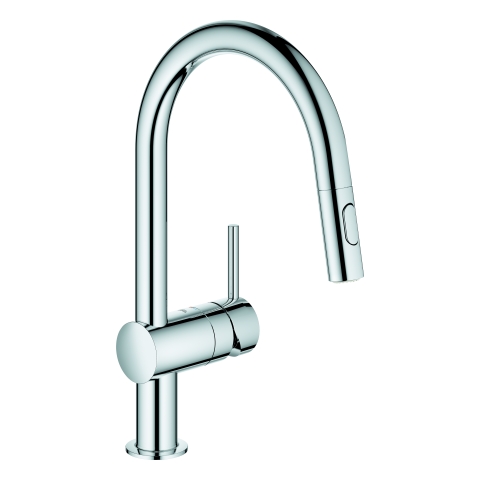 GROHE EH-Spültischbatterie Minta 32321_2 C-Auslauf Spülbrause chrom