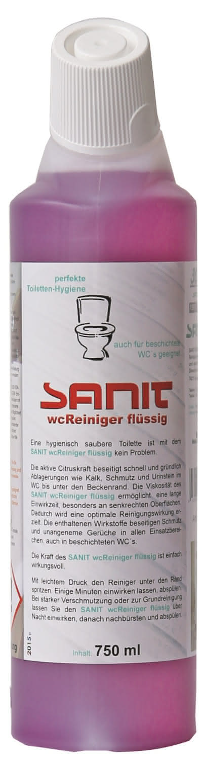 SANIT-CHEMIE wcReiniger Flüssig 750 ml Flasche SANIT-CHEMIE wcReiniger Flüssig 750 ml Flasche
