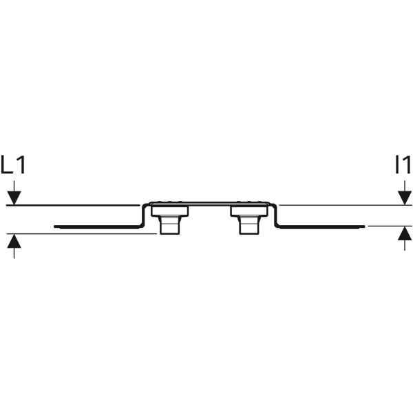 Geberit PushFit Anschlusswinkel 90Gr vormont. zweifach Rg d20-Rp1/2 schallgedämmt