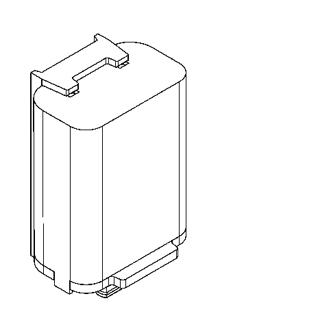 AR Batteriefach, Halterung, Batterie 6 VDC
